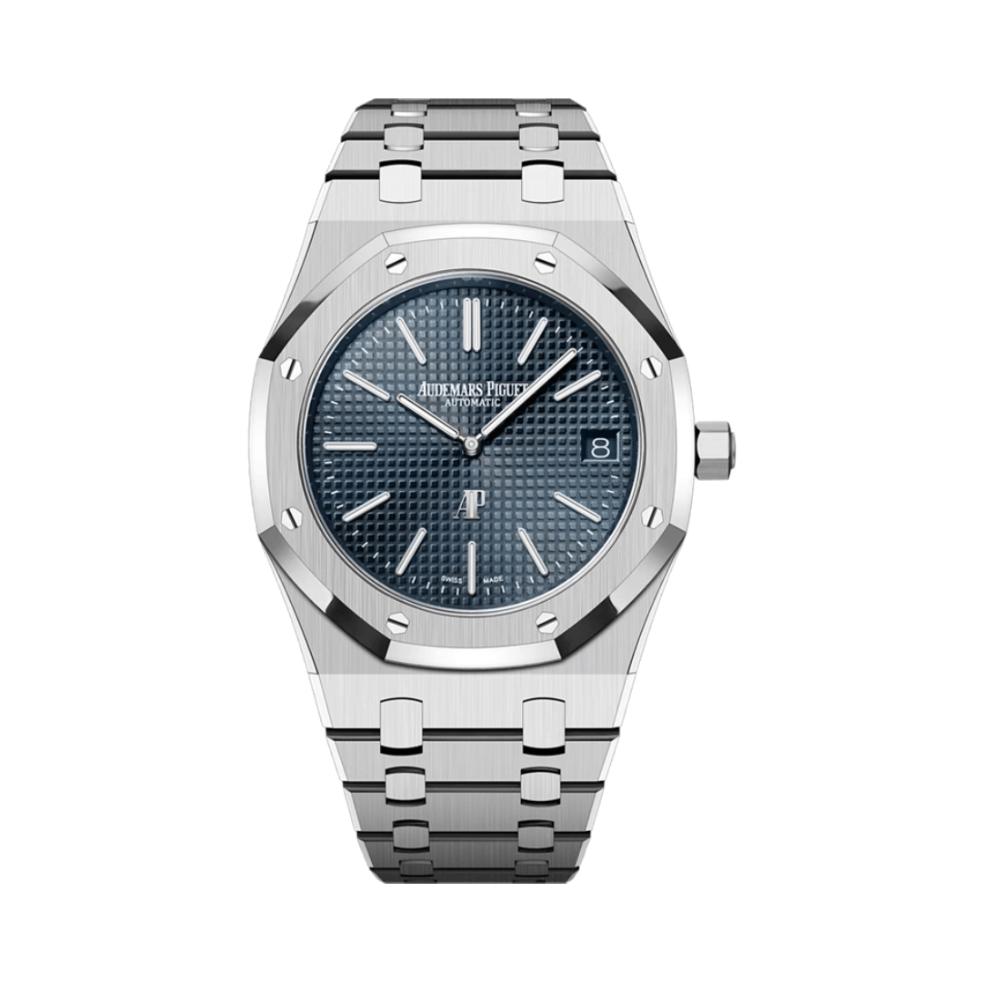 Audemars Piguet 16202ST.OO.1240ST.02 Royal Oak Jumbo Extra-Thin 39mm Stainless Steel Blue Dial