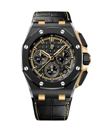 Audemars Piguet 26420CE.OO.A127CR.01 Royal Oak Offshore Chronograph Black Ceramic Yellow Gold Men's Watch