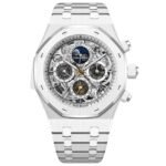 Audemars Piguet 26605CB.OO.1248CB.01 Royal Oak Grande Complication Openworked White Ceramic Watch
