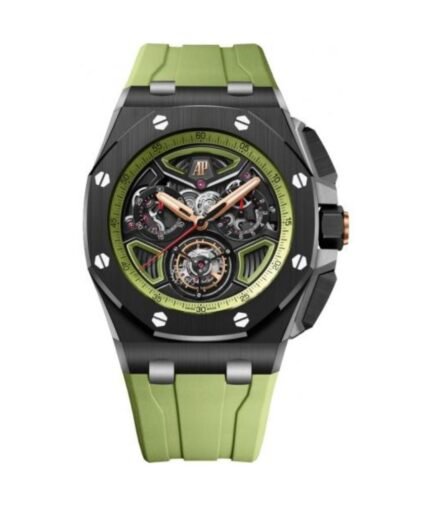 Audemars Piguet 26622CE.OO.D062CA.01 Royal Oak Offshore Ceramic Black/Green Dial