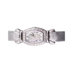 Audemars Piguet Charleston 67178BC.Z.1068BC.01 White Gold Diamond Bezel 14mm White Dial Ladies Watch - Luxury Souq