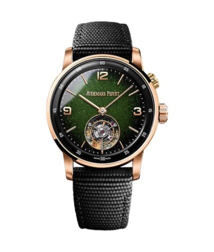 Audemars Piguet Code 11.59 26396NR.OO.D002KB.01 Rose Gold/Ceramic 41mm Green Aventurine Dial