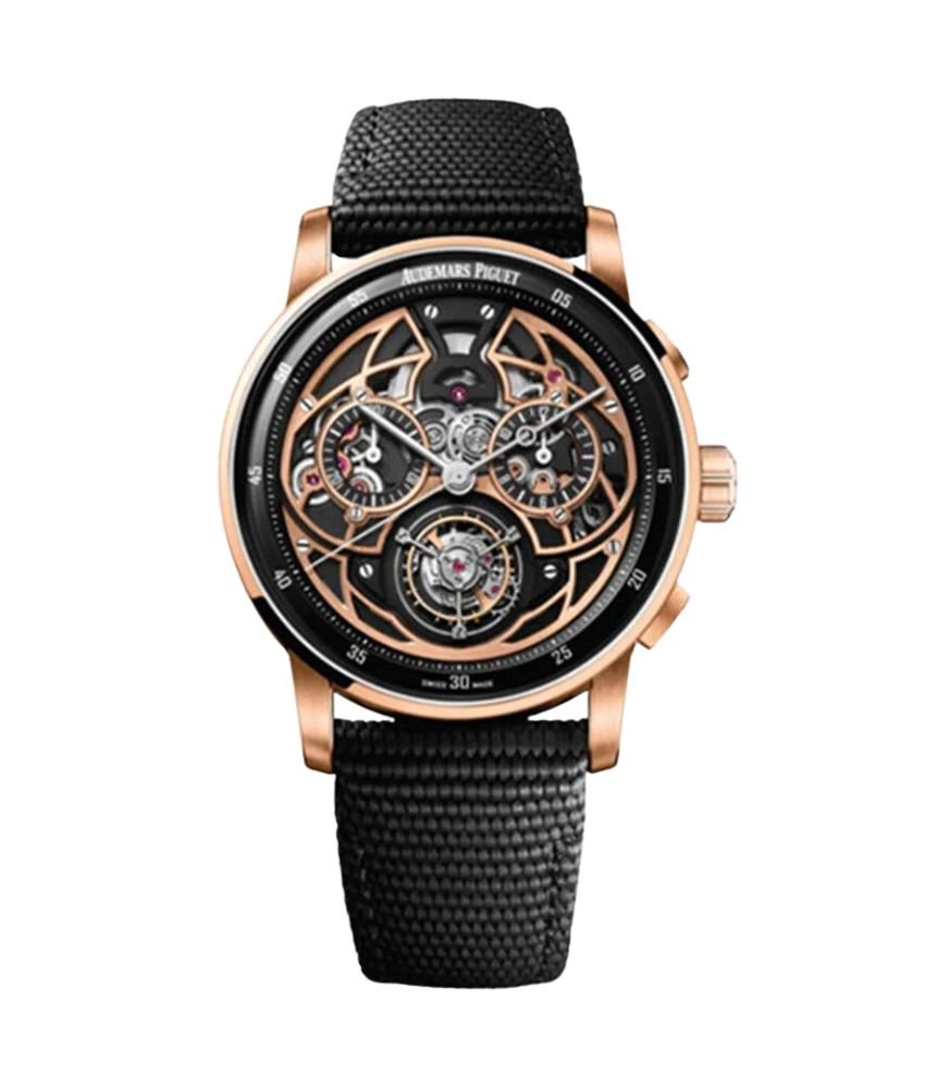 Audemars Piguet Code 11.59 26399NR.OO.D002KB.01 Flying Tourbillon Chronograph Rose Gold/Black Ceramic 41mm Skeleton Dial Audemars Piguet Code 11.59 26399NR.OO.D002KB.01 Flying Tourbillon Chronograph Rose Gold/Black Ceramic 41mm Skeleton Dial