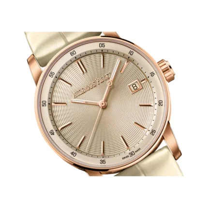 Audemars Piguet Code 11.59 77410OR.OO.A825CR.01 Selfwinding Pink Rose Gold 38mm Ivory Dial - Luxury Souq
