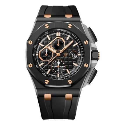 Audemars Piguet RO Offshore 26405CE.OO.A002CA.99.99 Black Méga Tapisserie Index Specially Made for Gims LTD. Edi. 44mm Black Ceramic Men's Watch