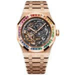 Audemars Piguet Royal Oak 15412OR.YG.1224OR.01-B Frosted Rose Gold Grey Dial