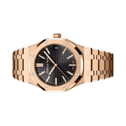 Audemars Piguet Royal Oak 15510OR.OO.1320OR.04 Rose Gold 41mm Black Dial unisex Watch