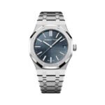 Audemars Piguet Royal Oak 15510ST.OO.1320ST.06 Stainless Steel 41mm Blue Dial Men's Watch - Luxury Souq