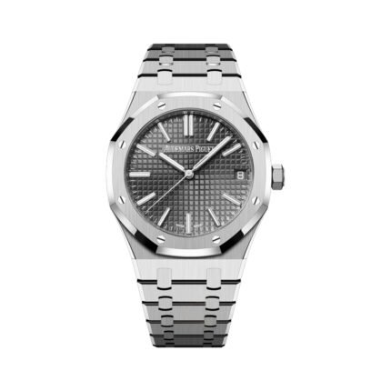 Audemars Piguet Royal Oak 15510ST.OO.1320ST.10 Steel Automatic 41mm Grey Dial Men's Watch - Luxury Souq