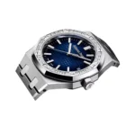 Audemars Piguet Royal Oak 15551BC.ZZ.1356BC.01 White Gold Diamond Bezel Blue Dial 37mm Ladies Watch - Luxury Souq