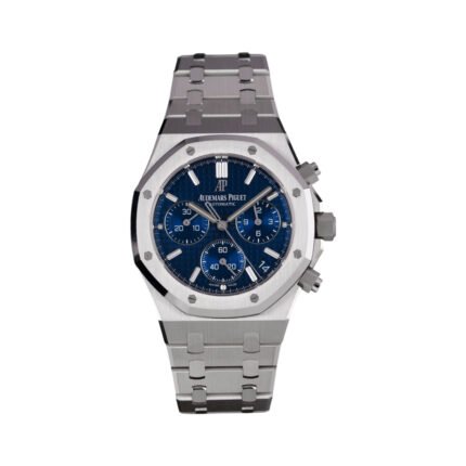 Audemars Piguet Royal Oak 26239BC.OO.1220BC.01 Chronograph 41mm White Gold / Blue dial Limited to 222 pieces Men's Watch - Luxury Souq
