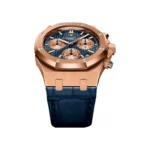 Audemars Piguet Royal Oak 26239OR.OO.D315CR.01 Selfwinding Chronograph Rose Gold 41mm Blue Dial - Luxury Souq