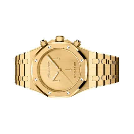Audemars Piguet Royal Oak 26240BA.OO.1320BA.01 '1017 ALYX 9SM' Yellow Gold Case and Dial 41mm Men's Watch - Luxury Souq