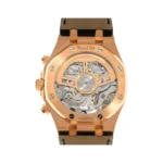 Audemars Piguet Royal Oak 26240OR.OO.D002CR.02 Rose Gold 41mm Black Tapisserie Dial Men's Watch - Luxury Souq