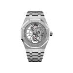 Audemars Piguet Royal Oak 26518ST.OO.1220ST.01 Tourbillon Extra-Thin Openworked Rhodium Stainless Steel 41mm Hand-Wound - Luxury Souq