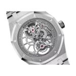 Audemars Piguet Royal Oak 26518ST.OO.1220ST.01 Tourbillon Extra-Thin Openworked Rhodium Stainless Steel 41mm Hand-Wound - Luxury Souq