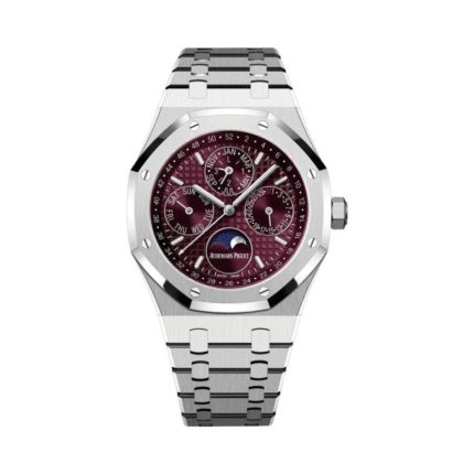 Audemars Piguet Royal Oak 26574BC.OO.1220BC.01 Perpetual Calendar White Gold Purple-Burgundy
