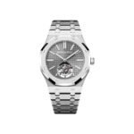 Audemars Piguet Royal Oak 26730ST.OO.1320ST.06 Flying Tourbillion Stainless Steel 41mm Grey Dial - Luxury Souq