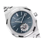 Audemars Piguet Royal Oak Flying Tourbillion 26670ST.OO.1240ST.02 Extra-Thin 39mm Stainless Steel Blue Dial - Luxury Souq