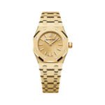 Audemars Piguet Royal Oak Mini 67630BA.GG.1312BA.01 Frosted Yellow Gold 23mm Ladies Watch - Luxury Souq