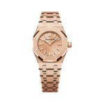 Audemars Piguet Royal Oak Mini 67630OR.GG.1312OR.01 Frosted Rose Gold 23mm Ladies Watch - Luxury Souq