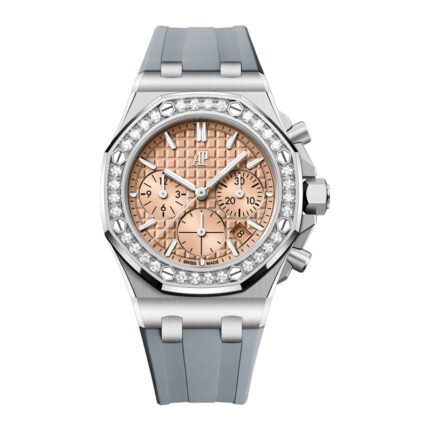 Audemars Piguet Royal Oak Offshore 26231ST.ZZ.A178CA.01 Lady Tapisserie Salmon Dial 37mm - Luxury Souq