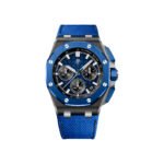 Audemars Piguet Royal Oak Offshore 26420CE.OO.A043VE.01 Selfwinding Chronograph Black/Blue Ceramic 43mm - Luxury Souq