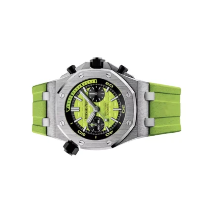 Audemars Piguet Royal Oak Offshore Diver 26703ST.OO.A038CA.01 Chronograph 42mm Green Limited - Luxury Souq