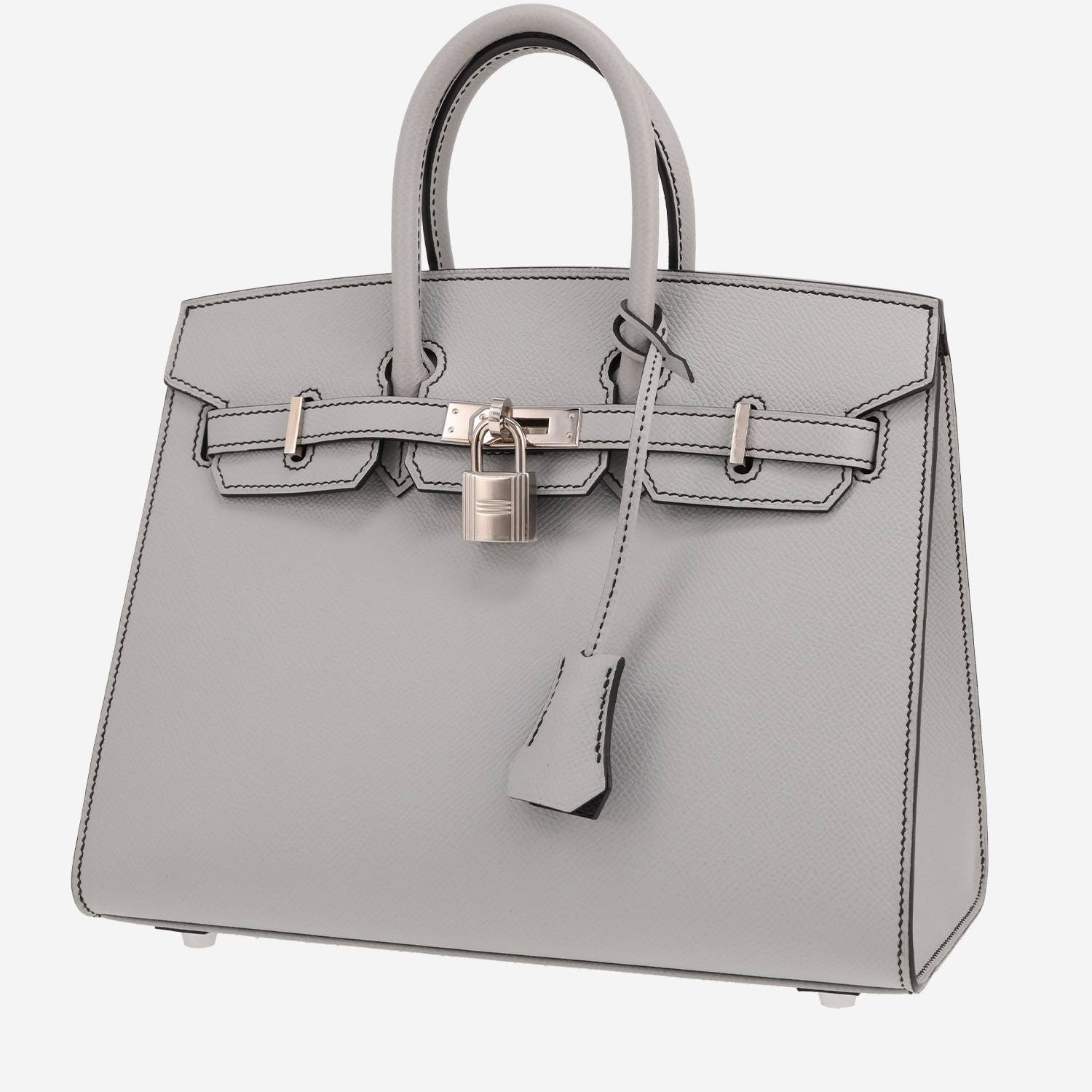 Hermès Birkin 25 cm handbag in Glacier blue epsom leather Hermès Birkin 25 cm handbag in Glacier blue epsom leather