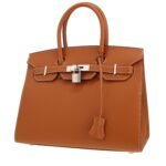 Hermès Birkin 30 cm handbag in gold epsom leather