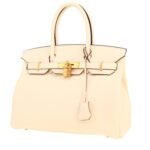 Hermès Birkin 30 cm handbag in Nata togo leather