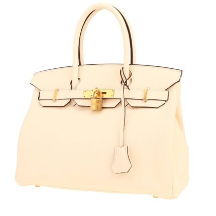 Hermès Birkin 30 cm handbag in Nata togo leather