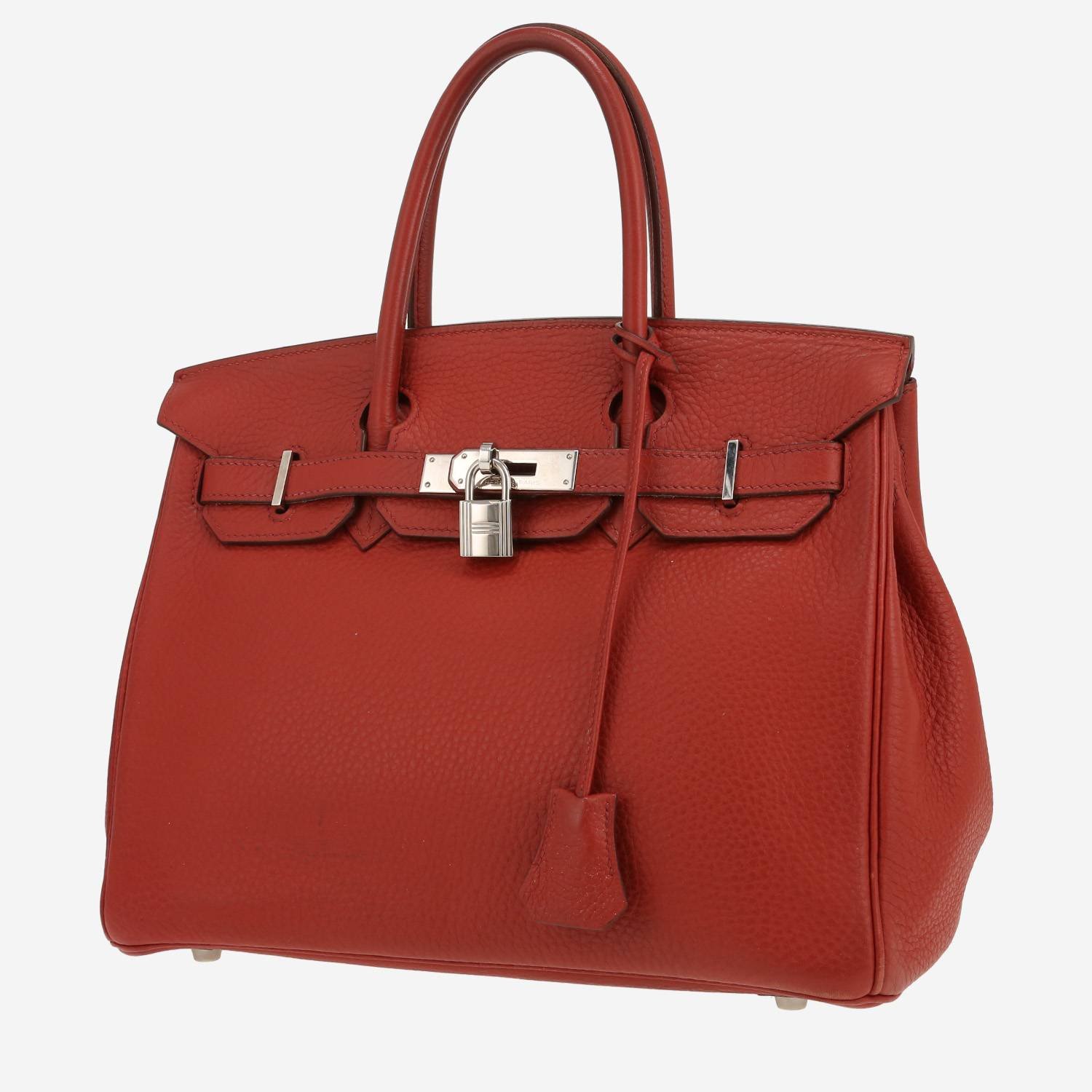 Hermès Birkin 30 cm handbag in Terre Battue togo leather Hermès Birkin 30 cm handbag in Terre Battue togo leather