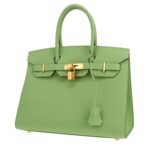 Hermès Birkin 30 cm handbag in Vert Criquet epsom leather