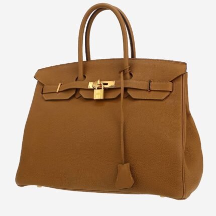 Hermès Birkin 35 cm handbag in bronze togo leather