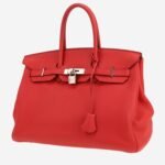 Hermès Birkin 35 cm handbag in pink togo leather