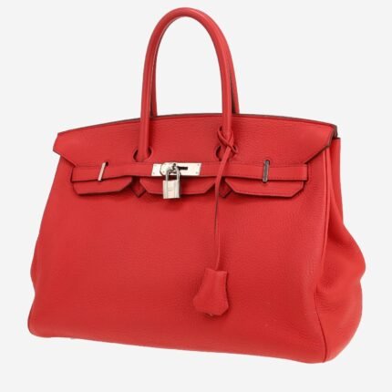 Hermès Birkin 35 cm handbag in pink togo leather