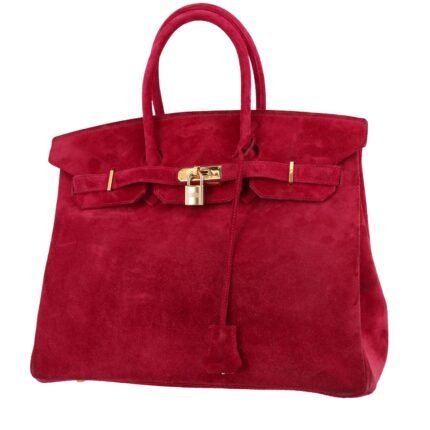 Hermès Birkin 35 cm handbag in raspberry pink doblis calfskin