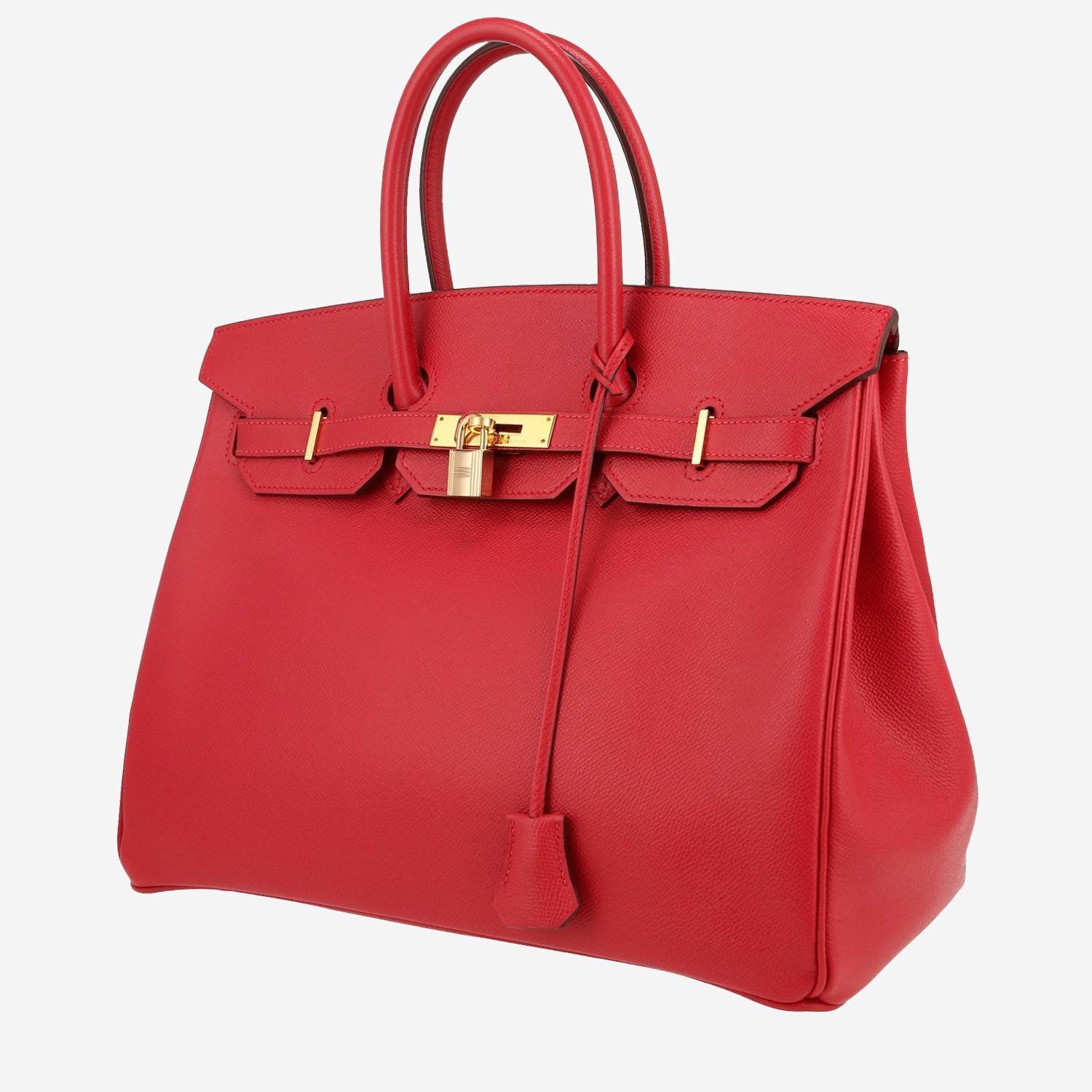 Hermès Birkin 35 cm handbag in red Vif epsom leather Hermès Birkin 35 cm handbag in red Vif epsom leather