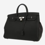 Hermès Birkin 40 cm handbag in black togo leather