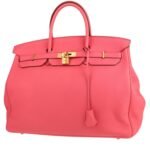 Hermès Birkin 40 cm handbag in Rose Lipstick togo leather