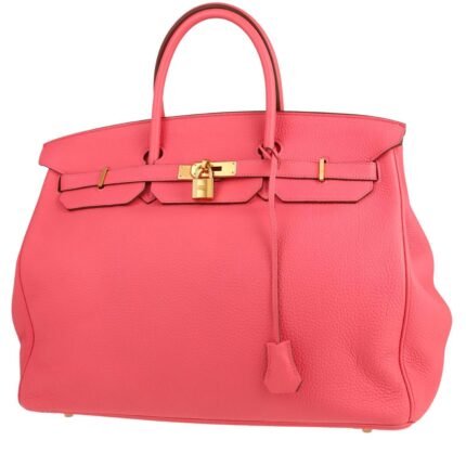 Hermès Birkin 40 cm handbag in Rose Lipstick togo leather