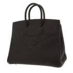 Hermès Birkin Shadow handbag in black Everkcalf leather