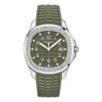 Patek Philippe Aquanaut 5267/200A-011 Luce Khaki Green Dial Diamonds-Set Unisex Watch