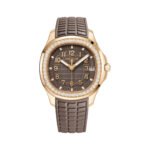 Patek Philippe Aquanaut Luce 5268/200R-010 Rose Gold Taupe Brown Dial 38.8mm Ladies Watch - Luxury Souq
