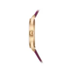 Patek Philippe Calatrava 4997/200R Ultra Thin Rose Gold Diamond Bezel 35mm Purple Dial Ladies Watch - Luxury Souq