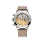 Patek Philippe Calatrava Pilot Travel Time 5924G-010 Flyback Chronograph White Gold Khaki Green Dial 42mm Men's Watch - Luxury Souq