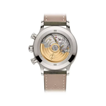 Patek Philippe Calatrava Pilot Travel Time 5924G-010 Flyback Chronograph White Gold Khaki Green Dial 42mm Men's Watch - Luxury Souq