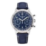 Patek Philippe Complications 5172G-001 Chronograph 41mm 18k White Gold Blue Dial Men's Watch