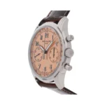 Patek Philippe Complications 5172G-010 Rose Gilt Opaline Salmon Dial 41mm 18kt White Gold Chocolate Brown Leather Straps Men's Watch